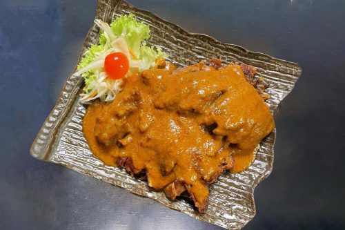 Nr 56 Knusprige Ente Bangkok Mit Roter Curry Sauce